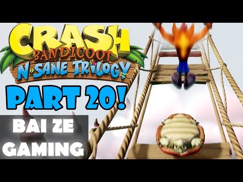 N Sane Trilogy Crash 1 Pt20 - Getting the Red Gem!