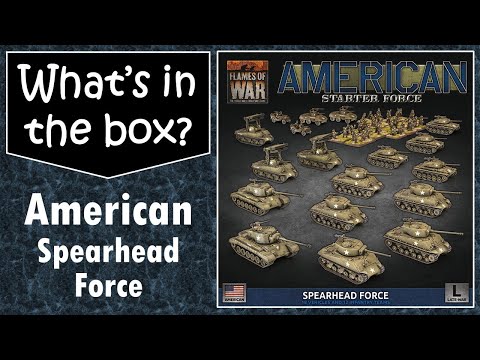 Flames of War American Spearhead US Bulge starter set Unboxing & review: What's in the box?