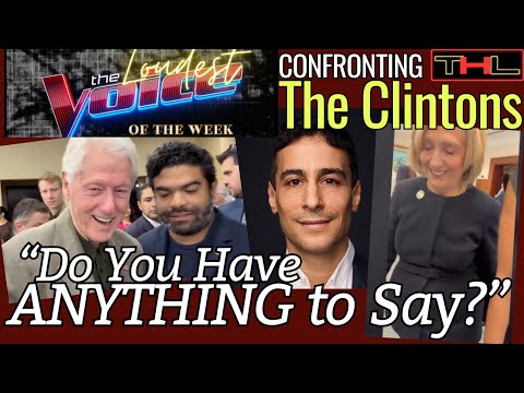 The LOUDEST VOICE of the Week | The Grayzone's Aaron Mate Confronts a Speechless Hillary Clinton