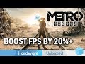 Metro Exodus Optimization, How To Easily Improve PC Performance