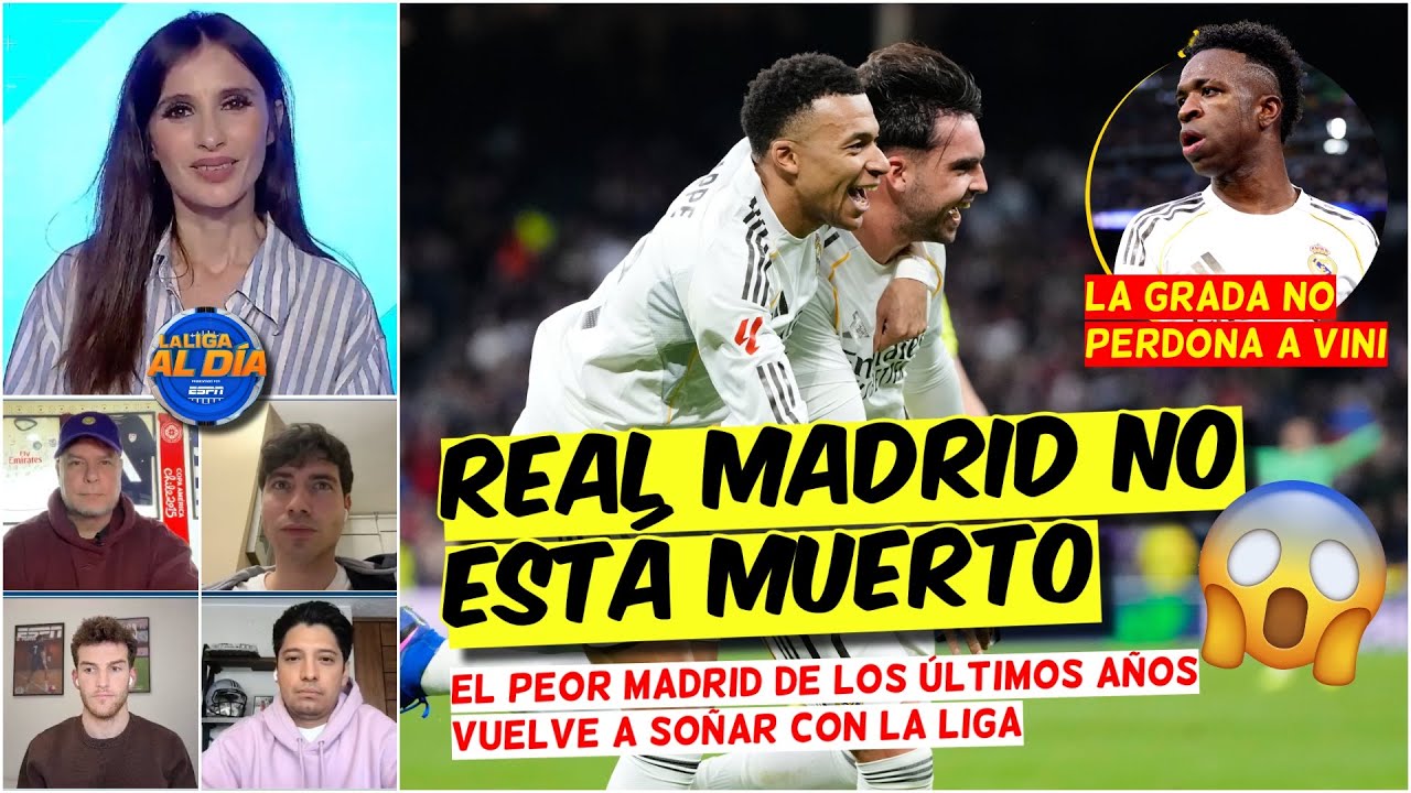 El PEOR Real Madrid de los ÚLTIMOS AÑOS SUEÑA con La Liga tras tropezón del Barca | La Liga Al Día