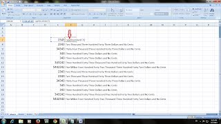 How to Convert Number into Words in Excel In Dollar (2003, 2007, 2013)