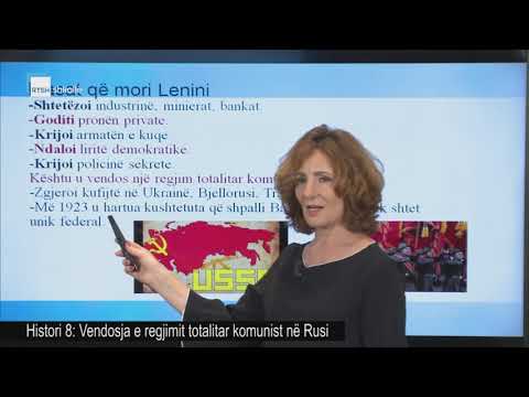 Histori 8 - Vendosja e regjimit totalitar komunist në Rusi