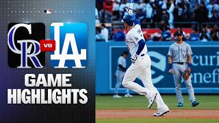 05월28일 콜로라도 다저스 MLB 하이라이트