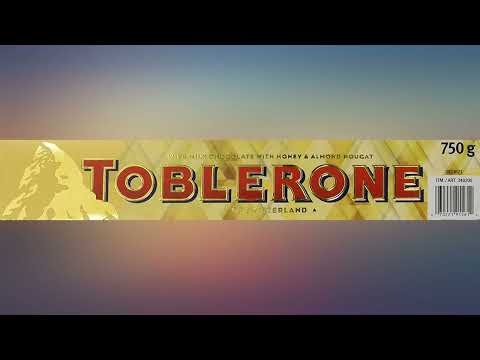 Toblerone Milk Chocolate With Honey&Almond Nougat 750g (26.5oz){Canadian} review