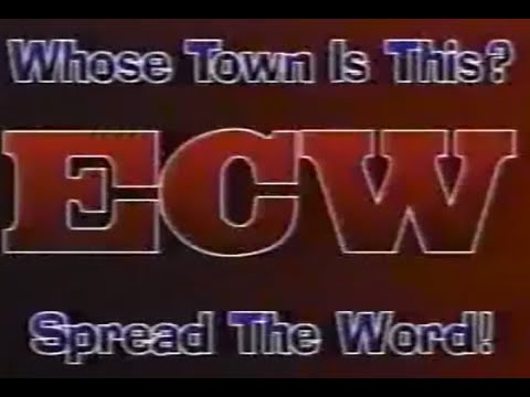 Commercial - ECW - Whose Town is This? Spread the Word (1996)