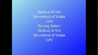 La fouine- Redbull & Vodka. (PAROLES)