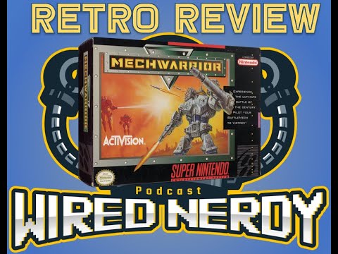 Wired Nerdy Retro Review - Mech Warrior - SNES