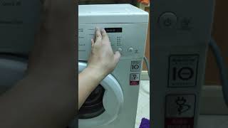 F10C3QDP2 LG washing machine problem