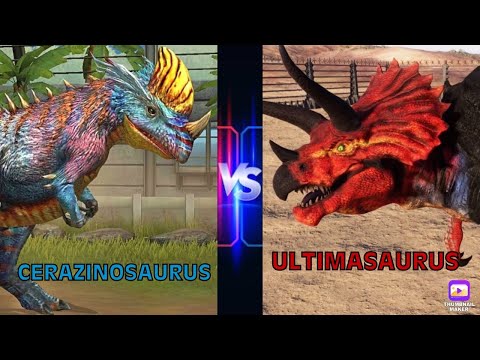 Cerazinosaurus vs Ultimasaurus | Dinosaur Carnivore Tournament [S2E3]