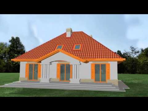 Leokadia - projekt domu pracowni Horyzont