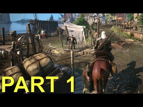 The Witcher 3: Wild Hunt - 35 Min Gameplay Walkthrough [Part 1]