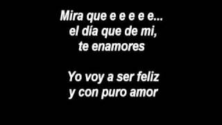 Tito Nieves - De mi Enamorate Letra