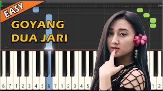 Download lagu Sandrina - Goyang Dua Jari (Piano Tutorial ~ Easy & Simple) mp3