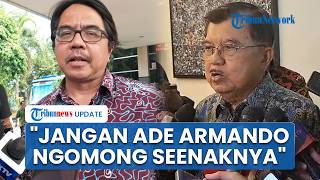 Yakini Tuduhan Penistaan Agama Tak Punya Dasar Kuat, JK: Jangan Ade Armando Ngomong Seenaknya