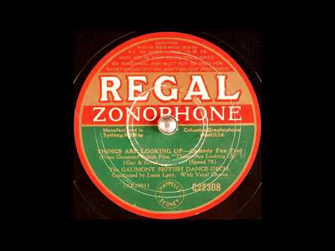The Gaumont British Dance Orchestra - Things Are Looking Up (1934)