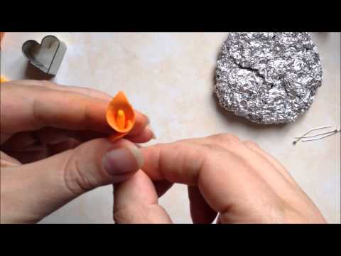 Polymer Clay Calla Lily Tutorial