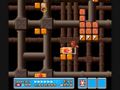 Super Mario Bros. 3 (SNES) 100% runthrough - World 7