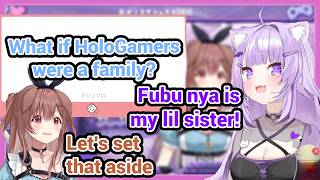 What If Hololive Gamers Were a Family? From Korone and Okayu's POV!!!