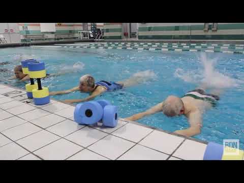 Walking in Water: Aqua fitness at Bangor YMCA