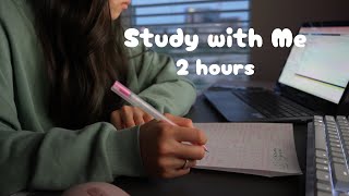 2 Hour Study with Me | LoFi Jazz and Hip Hop | Pomodoro 50/10