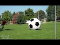 Video: Giant Inflatable Soccer Ball Demo