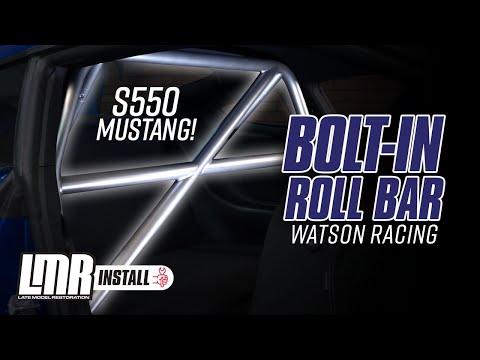 How To Install Watson Racing Mustang Bolt-In Roll Bar (2015-2023)