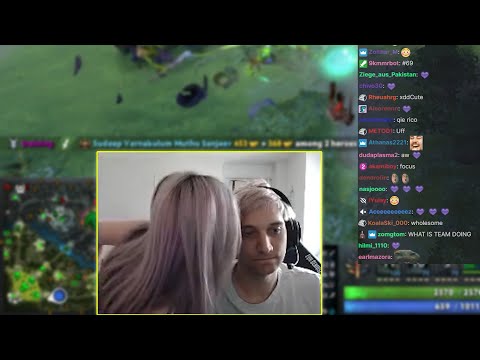 Dove ganks Arteezy IRL w/ twitch chat reactions