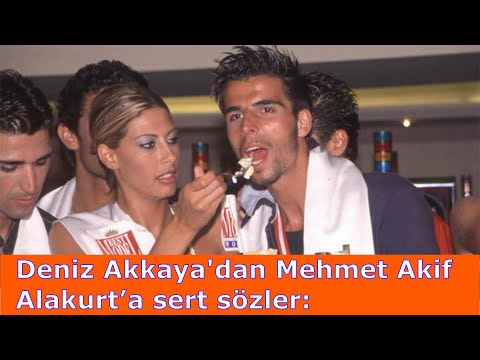 Deniz Akkaya'dan Mehmet Akif Alakurt’a sert sözler: Sosyal medyadan sallayarak adamlık olmaz...