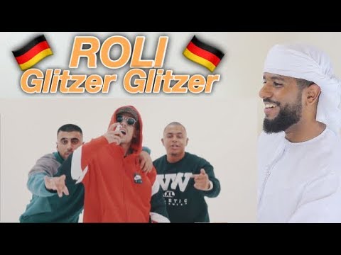 ARAB REACTION TO GERMAN RAP BY Capital Bra feat. Luciano & Eno - Roli Glitzer Glitzer **HYPE**
