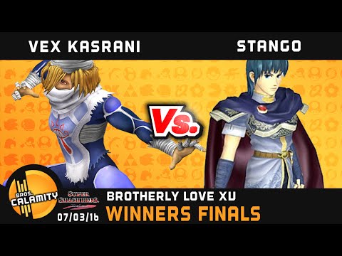 BL XV | CT Vex Kasrani (Fox, Sheik) vs SS | Stango (Marth) - Winners Finals - SSBM