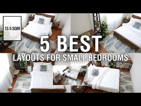 5 Best Layouts For Small Bedrooms (13.5 sqm.) | MF Home TV