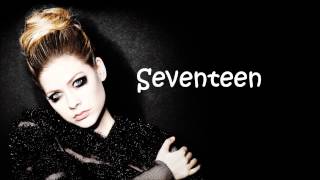 Avril Lavigne - 17 lyrics (Studio Version)