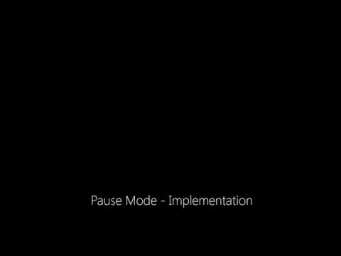 Pause Mode - Implementation