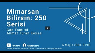 Arkitera.com'da çıkan Mimarın bilmesi gereken 250 şey isimli bir yazıy