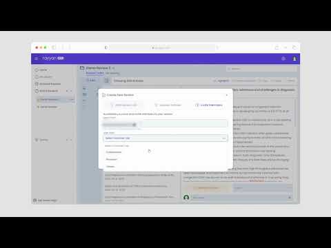 How to Create a Systematic Literature Review on Rayyan | New Interface