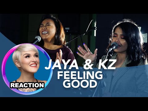 Vocal Coach Reacts to JAYA x KZ Tandingan - FEELING GOOD｜國外聲樂老師點評 JAYA x  KZ·谭定安 #kztandingan #Jaya