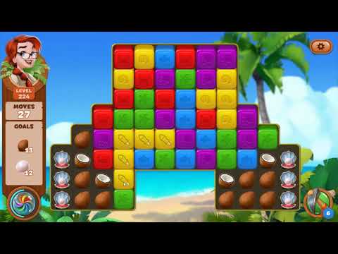 Lost Island Blast Adventure Level 224 NO BOOSTERS  A S GAMING