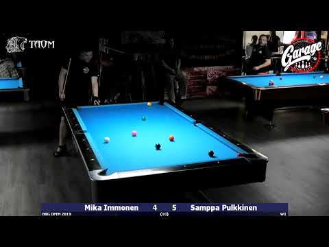 BBG OPEN 2019 (W1): Mika Immonen - Samppa Pulkkinen