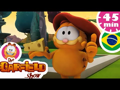 🤕Garfield no veterinário!🤕- Compilação HD