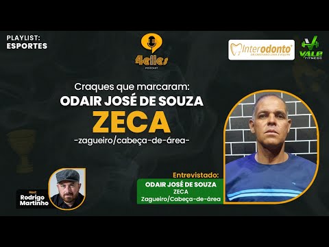 Craques que marcaram: ODAIR JOSÉ DE SOUZA - ZECA- zagueiro/cabeça-de-área
