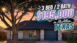 Home Tour in McAllen TX for $195K