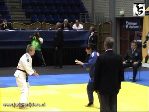 Judo Rotterdam 2008 Rumyantseva (RUS) - Kubicka (POL) [-48kg]