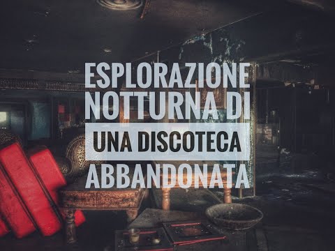 ESPLORAZIONE NOTTURNA di una DISCOTECA ABBANDONATA - STAVA PER CROLLARE TUTTO