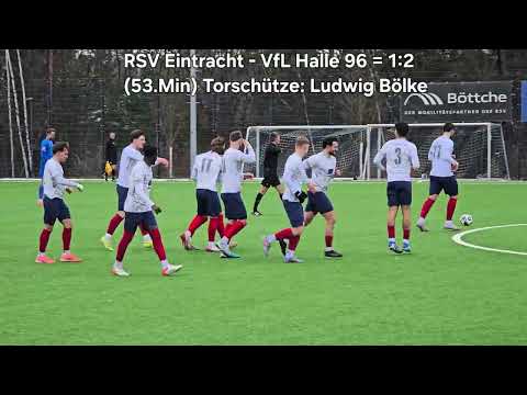 RSV Eintracht 1949 - VfL Halle 96 (Alle Tore)
