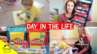 Packing & Toddler Busy Bag Ideas | Day in the Life of a Mum of Two UK