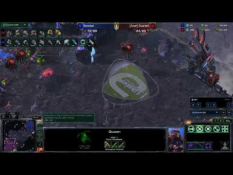 HD Starcraft 2 Bomber v Scarlet TvZ g1