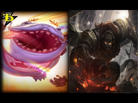 Tahm Kench (Top) VS Katarina FT. Galio (Mid) Diamond III