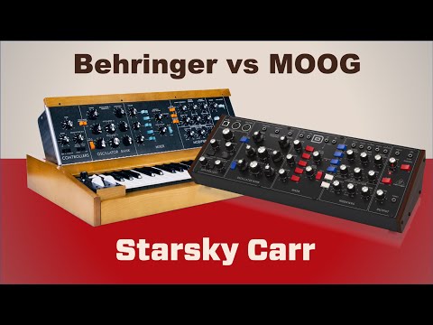 Behringer vs Moog: Minimoog vs Model D The definitive comparison Mini