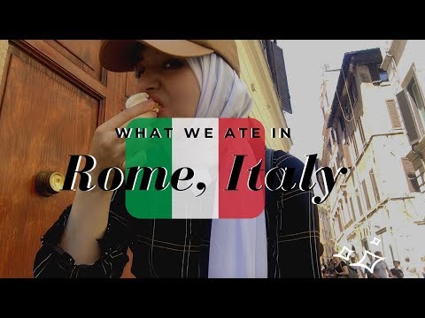 , title : 'WHAT WE ATE IN ROME ITALY (MOM & BABY) |  HALAL ITALY STREET FOOD TOUR'